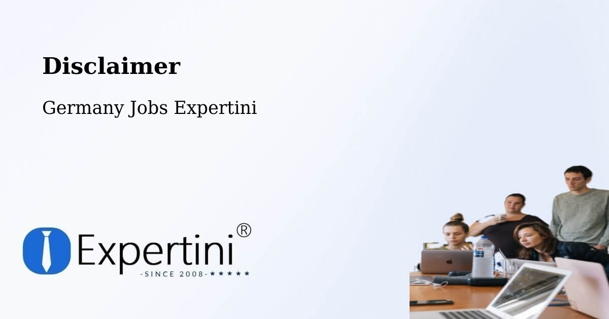 Disclaimer – Attenweiler - Germany Jobs Expertini