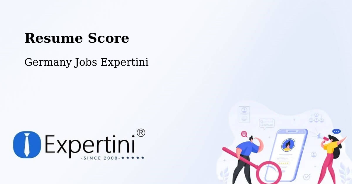 Resume Score & Job Description Match Tool – Attenweiler - Germany Jobs Expertini