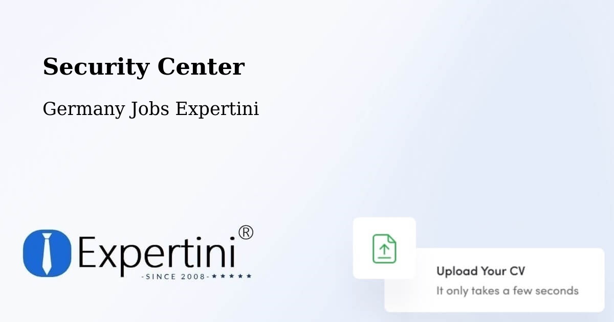 Security & Compliance – Attenweiler - Germany Jobs Expertini